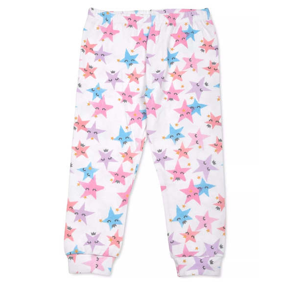 Max and Olivia Toddler Girls Star-Print Pajama Pants, Size 2T - Picture 1 of 2